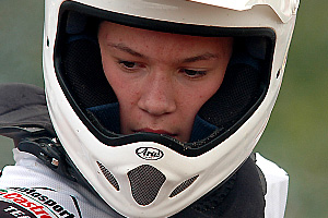 Karol Kruszyński z Motosport Castrol Teamu Toruń nieźle poradził sobie w rundzie mistrzostw Europy w MX85.