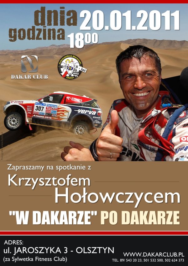 Dakar Krzysztof Hołowczyc
