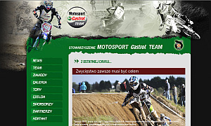 Nowa strona www Motosport Castrol Team Toruń zbudowana przez FDP Media