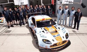 Gulf i Aston Martin Racing konkurs Le Mans