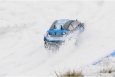 Spragnieni jazdy po białym puchu kierowcy elektrycznych rajdówek spotkali się na zaśnieżonym torze M - 1