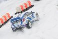Spragnieni jazdy po białym puchu kierowcy elektrycznych rajdówek spotkali się na zaśnieżonym torze M - 8