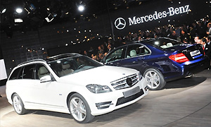 Targi Motor-Show z Poznaniu miejscem premiery Mercedesa Klasy C, SLK oraz nowego CLS Coupe.
