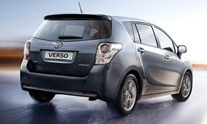 Toyota Verso zdobyła 5 gwiazdek w testach EURO NCAP