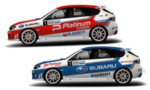 Pierwszym wspólnym projektem jest nowy zespół rajdowy- Platinum Subaru Rally Team