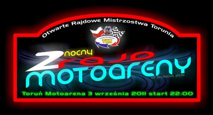 Logo nocny Rajd Motoareny 2011